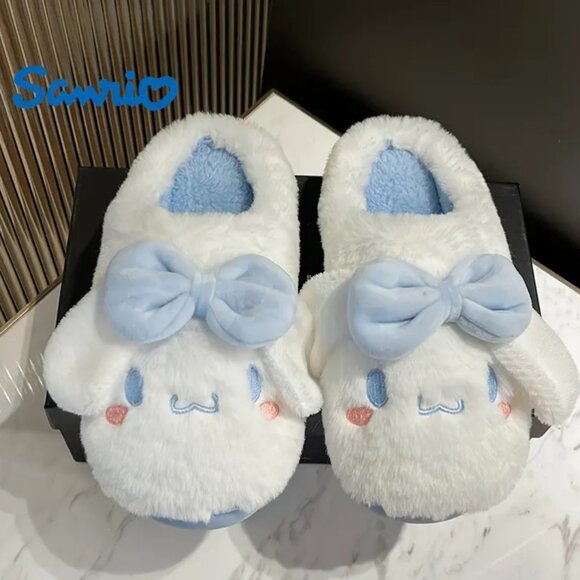 Sanrio Shoes - Cinnamonroll Plush Slippers ~Sanrio